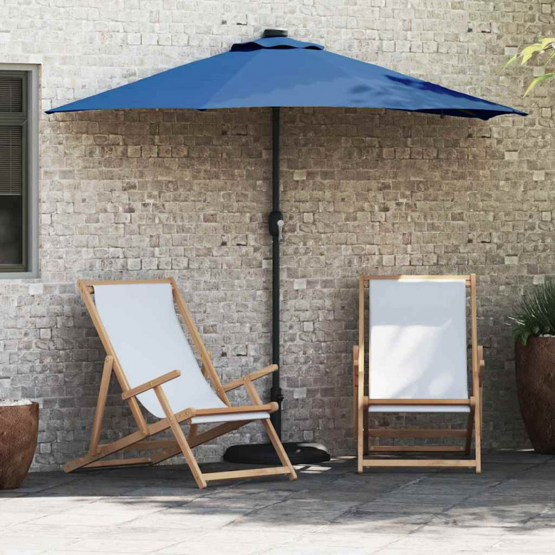 Parasolka ogrodowa Niebieski azur 294 x 150 x 223 cm