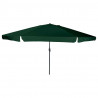 Parasolka ogrodowa Zielony 394 x 394 x 248 cm Poliester i Stal