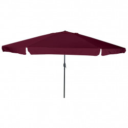 Parasolka ogrodowa Bordeaux Czerwony 394 x 394 x 248 cm