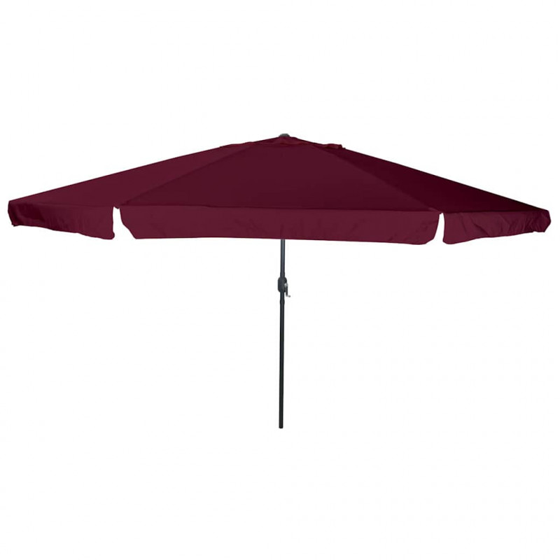 Parasolka ogrodowa Bordeaux Czerwony 394 x 394 x 248 cm