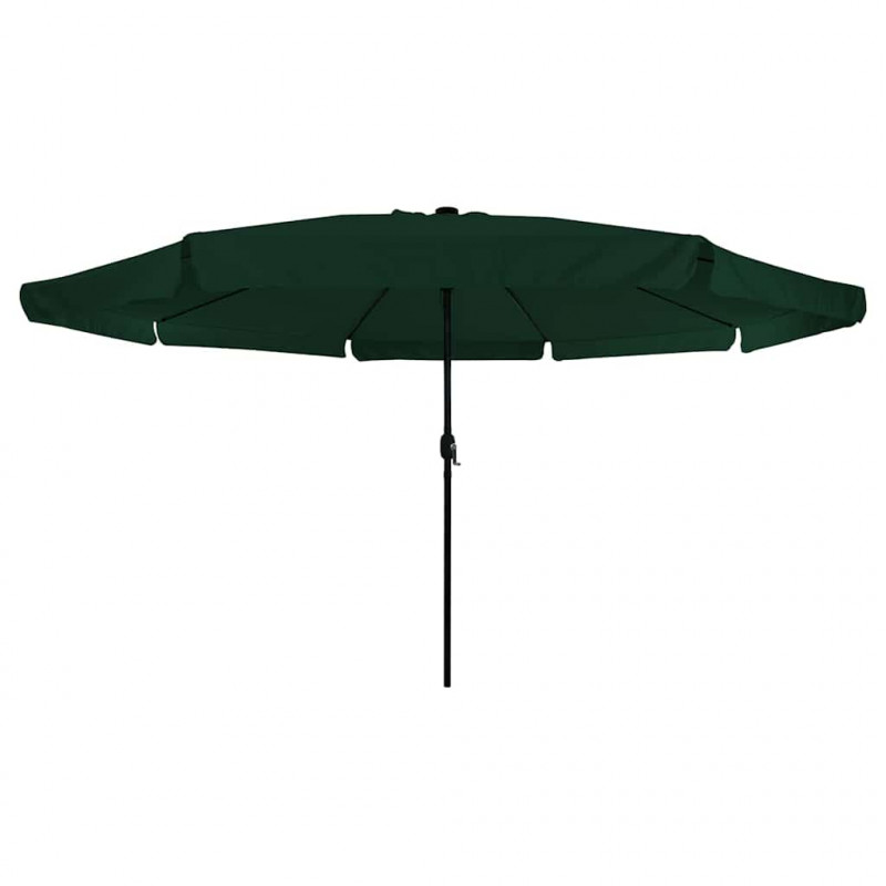 Parasolka ogrodowa Zielony 395 x 395 x 245 cm Poliester