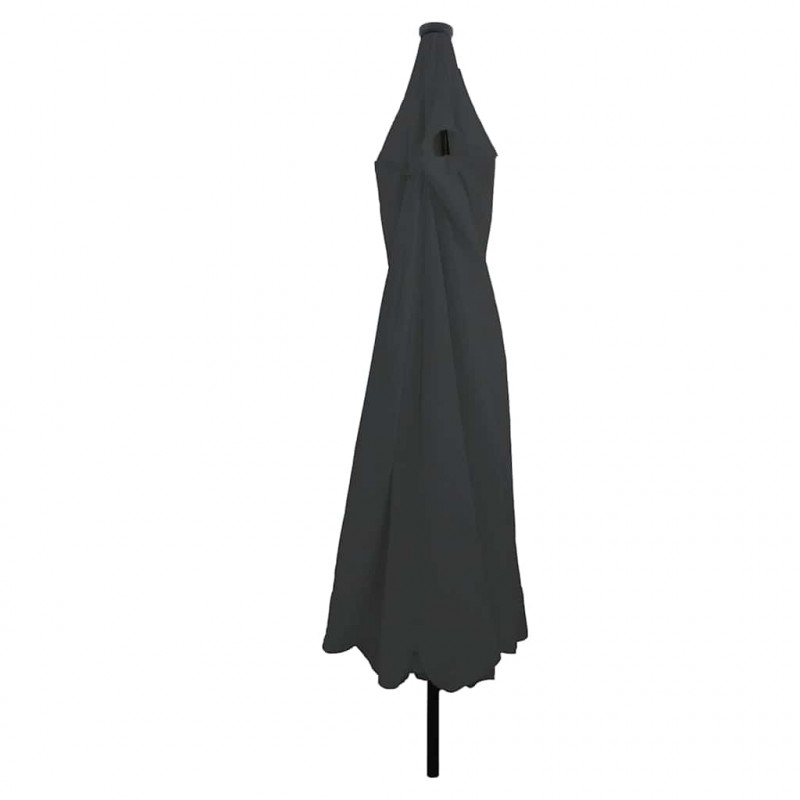 Parasolka ogrodowa Antracyt 395 x 395 x 245 cm Poliester