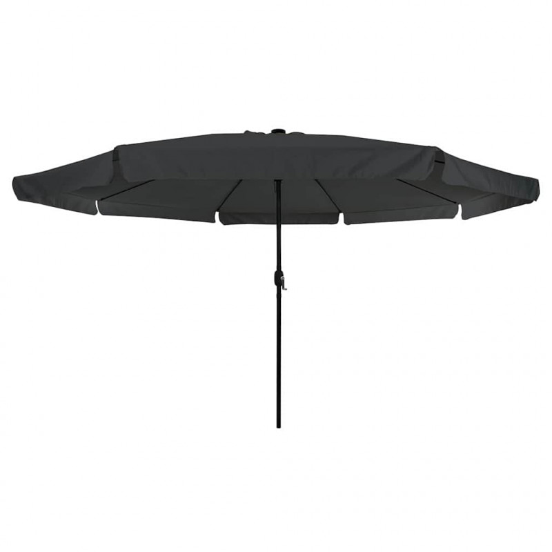 Parasolka ogrodowa Antracyt 395 x 395 x 245 cm Poliester