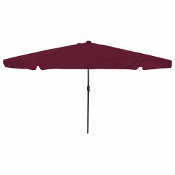 Parasolka ogrodowa Bordeaux Czerwony 395 x 395 x 245 cm