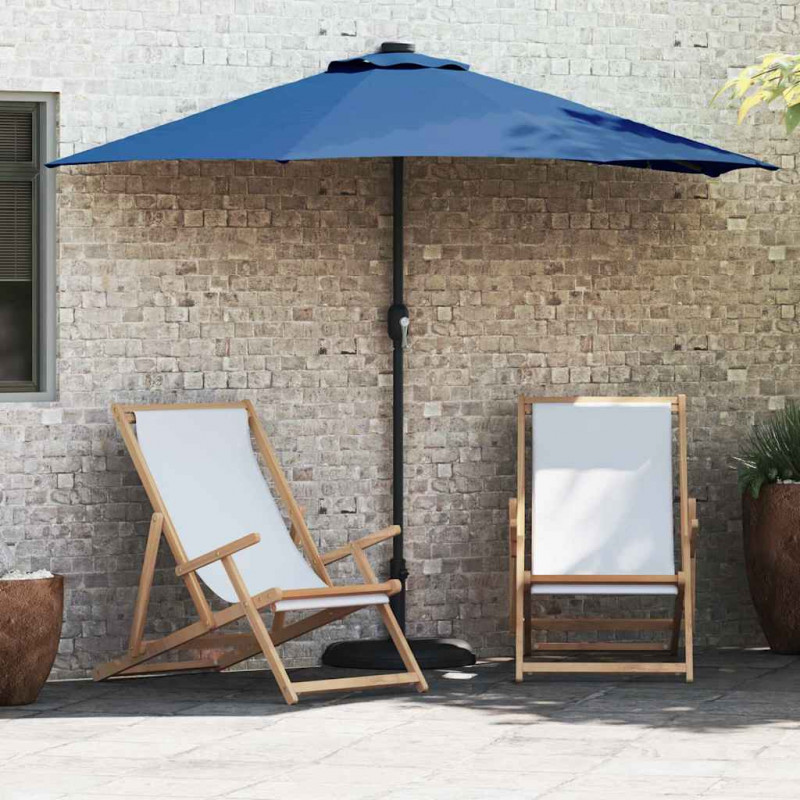 Parasolka ogrodowa Niebieski azur 294 x 150 x 224 cm