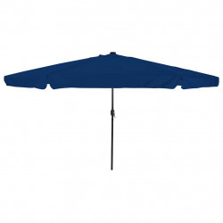 Parasolka ogrodowa Niebieski azur 395 x 395 x 245 cm Poliester