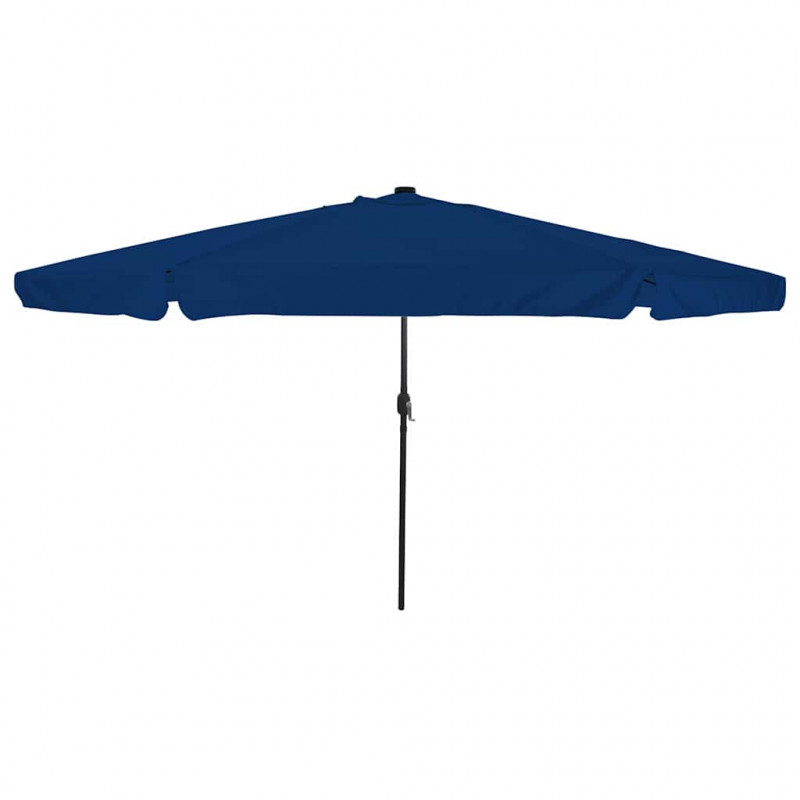 Parasolka ogrodowa Niebieski azur 395 x 395 x 245 cm Poliester