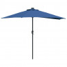 Parasolka ogrodowa Niebieski azur 294 x 150 x 224 cm