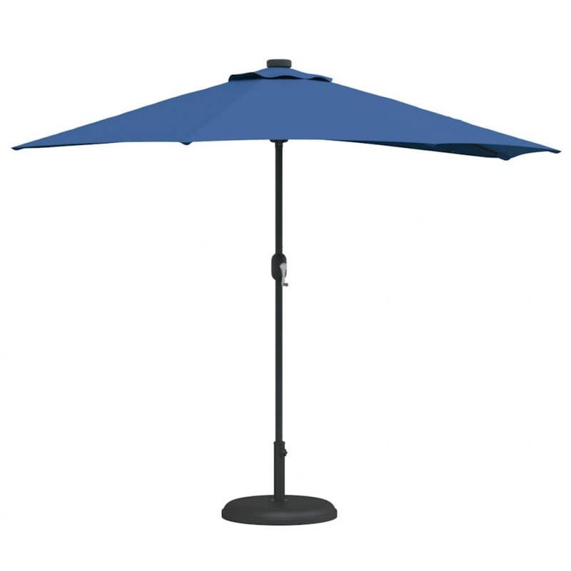 Parasolka ogrodowa Niebieski azur 294 x 150 x 224 cm