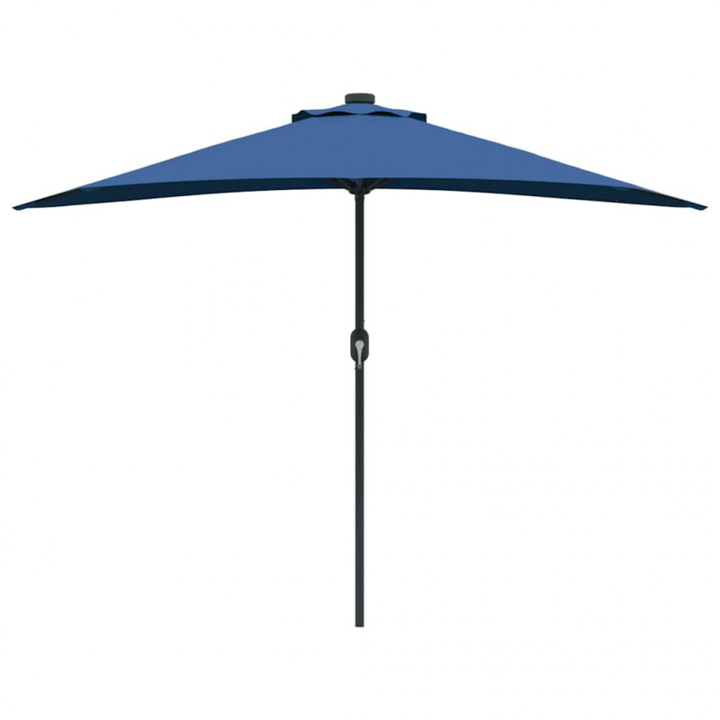 Parasolka ogrodowa Niebieski azur 294 x 150 x 224 cm