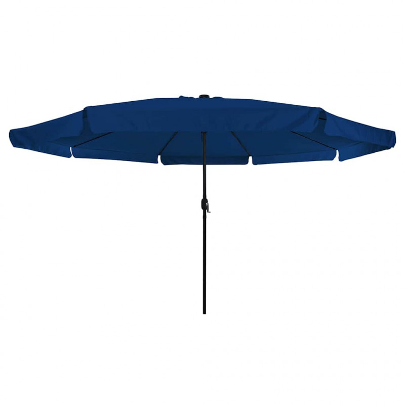 Parasolka ogrodowa Niebieski azur 395 x 395 x 245 cm Poliester