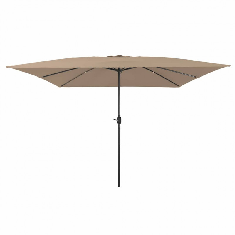 Parasolka ogrodowa Ciemnoszary 295 x 295 x 245 cm