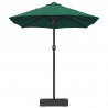 Parasolka ogrodowa Zielony 385 x 209 x 244 cm Poliester i Stal