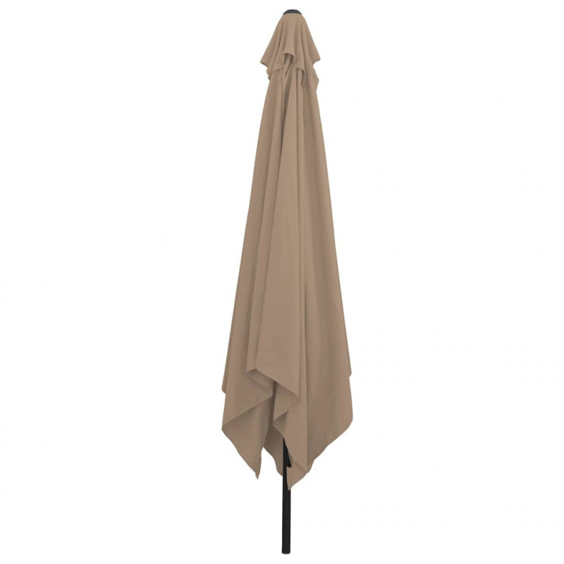 Parasolka ogrodowa Ciemnoszary 295 x 295 x 245 cm