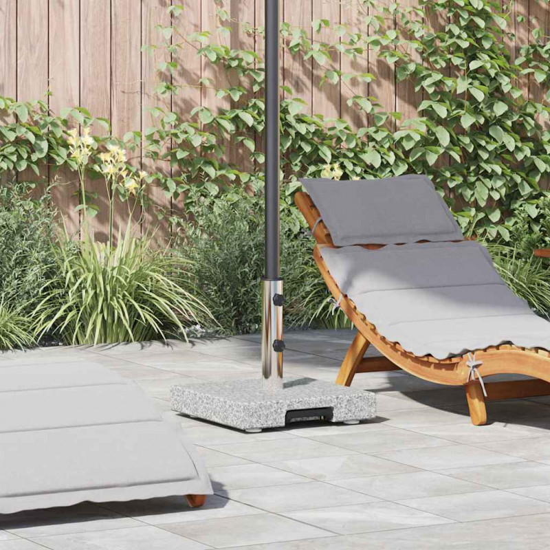 Podstawa do parasola Szary 41 x 41 x 37 cm Granit