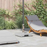 Podstawa do parasola Szary 41 x 41 x 37 cm Granit