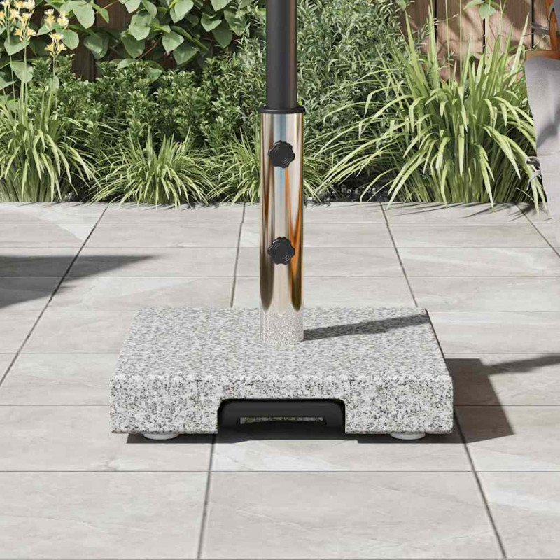 Podstawa do parasola Szary 41 x 41 x 37 cm Granit