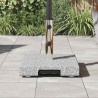Podstawa do parasola Szary 41 x 41 x 37 cm Granit