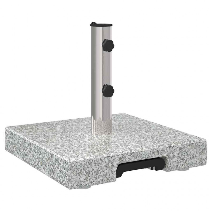 Podstawa do parasola Szary 41 x 41 x 37 cm Granit