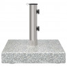 Podstawa do parasola Szary 41 x 41 x 37 cm Granit
