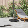 Podstawa do parasola Czarny 41 x 41 x 37 cm Granit