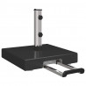 Podstawa do parasola Czarny 41 x 41 x 37 cm Granit