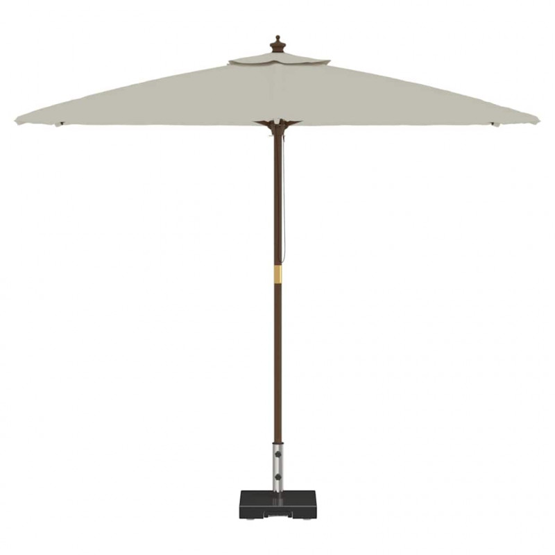 Podstawa do parasola Czarny 41 x 41 x 37 cm Granit