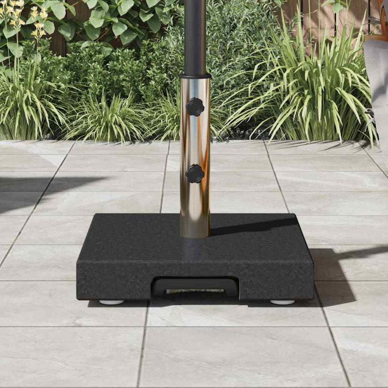 Podstawa do parasola Czarny 41 x 41 x 37 cm Granit