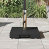 Podstawa do parasola Czarny 41 x 41 x 37 cm Granit