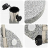 Podstawa do parasola Szary Ø 45 x 37.5 cm Granit