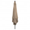 Parasolka ogrodowa Ze LED Lights Ciemnoszary 295 x 295 x 245 cm
