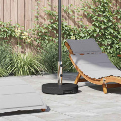 Podstawa do parasola Czarny Ø 45 x 37.5 cm Granit
