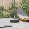 Podstawa do parasola Czarny Ø 45 x 37.5 cm Granit