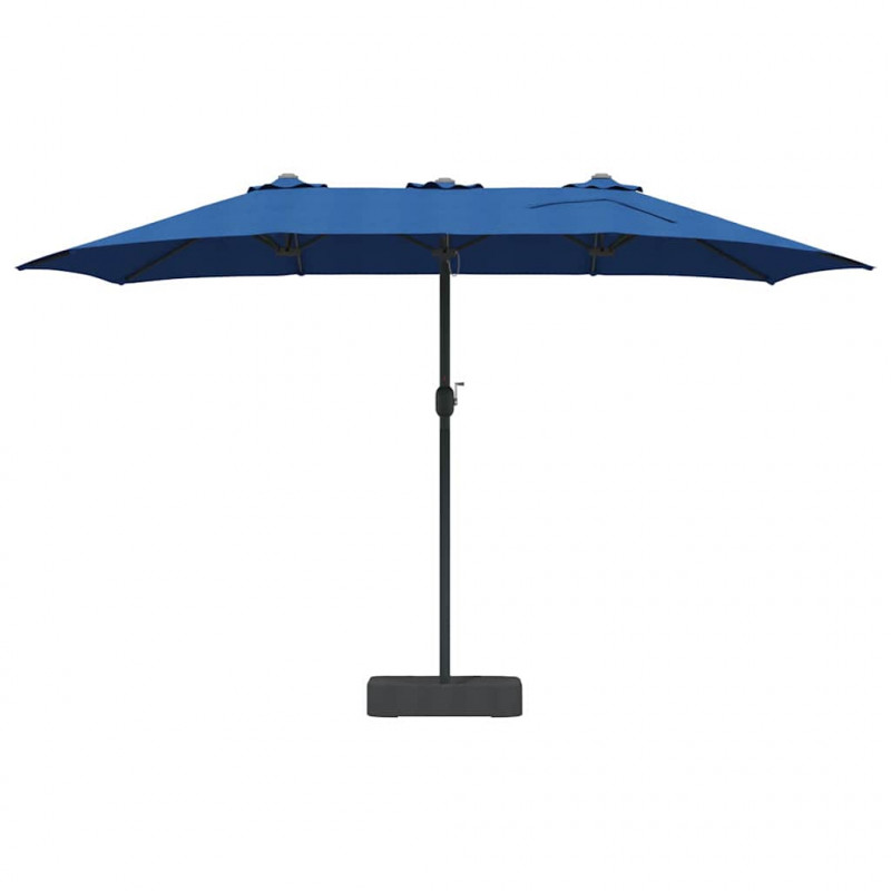 Parasolka ogrodowa Niebieski azur 385 x 209 x 244 cm