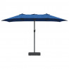 Parasolka ogrodowa Niebieski azur 385 x 209 x 244 cm