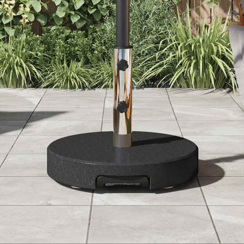 Podstawa do parasola Czarny Ø 45 x 37.5 cm Granit