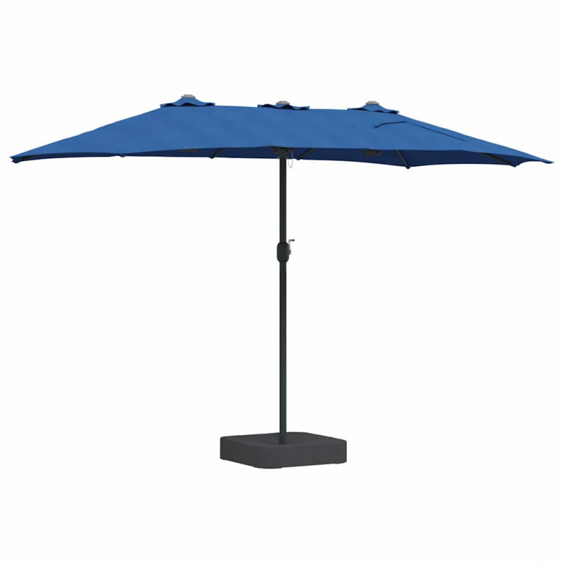 Parasolka ogrodowa Niebieski azur 385 x 209 x 244 cm