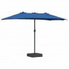 Parasolka ogrodowa Niebieski azur 385 x 209 x 244 cm