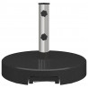 Podstawa do parasola Czarny Ø 45 x 37.5 cm Granit
