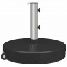 Podstawa do parasola Czarny Ø 45 x 37.5 cm Granit