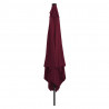 Parasolka ogrodowa Bordeaux Czerwony 295 x 295 x 245 cm