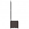 Doniczka ogrodowa Brązowy 40 x 40 x 143 cm