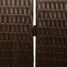 Przesłona pokoju Brązowy 195 x 180 cm polirattan