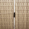 Przesłona pokoju Beżowy 242 x 180 cm polirattan