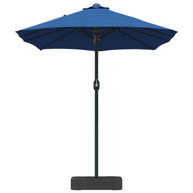 Parasolka ogrodowa Niebieski azur 385 x 209 x 244 cm Poliester