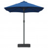 Parasolka ogrodowa Niebieski azur 385 x 209 x 244 cm Poliester