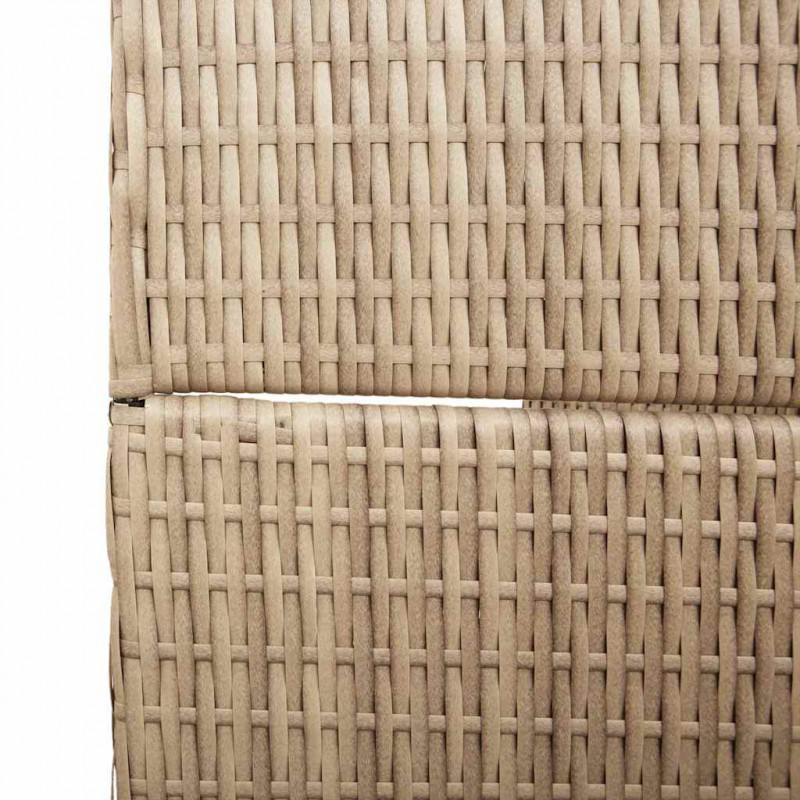 Przesłona pokoju Beżowy 292 x 180 cm polirattan