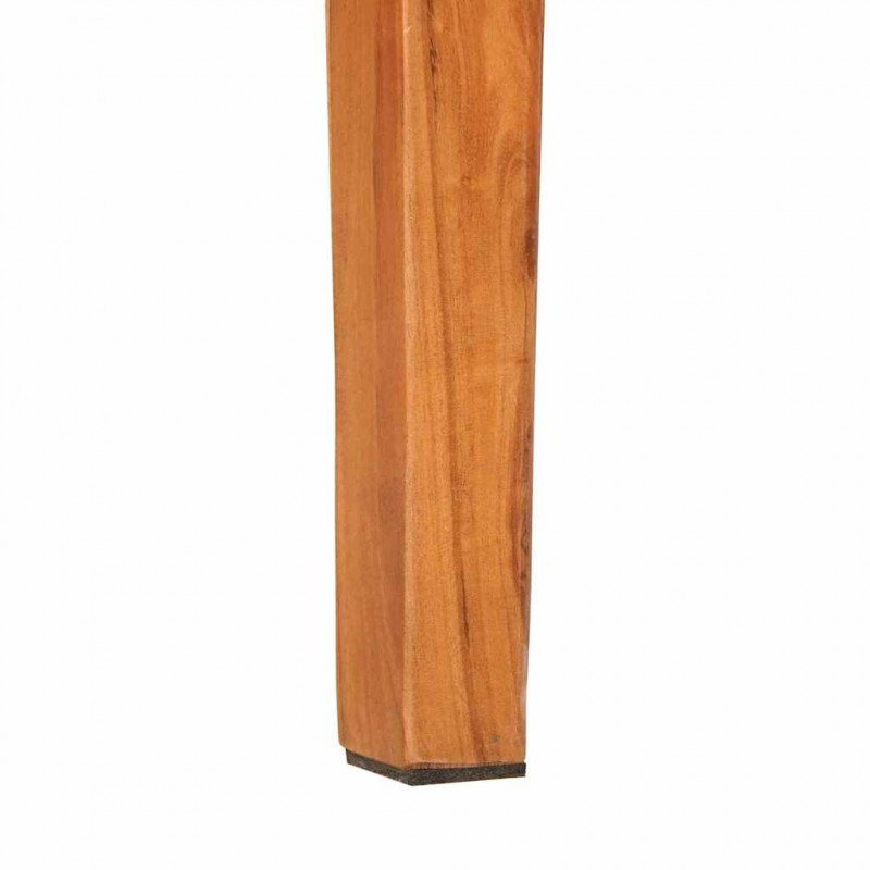 Konsola z szufladą Brązowy 110 x 30 x 80 cm Lite Drewno Akacji