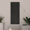 Żaluzja wenecka Z regulacją Srebrnoszary 150 x 40 cm PVC