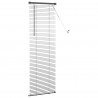 Żaluzja wenecka Z regulacją Srebrnoszary 150 x 40 cm PVC